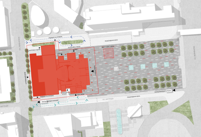 The master plan. Concept of reconstruction of the Krasnoyarsk State Opera and Ballet Theater named after D.A. Khvorostovsky