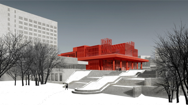 Concept for the reconstruction of the D.A. Khvorostovsky Krasnoyarsk State Opera and Ballet Theater