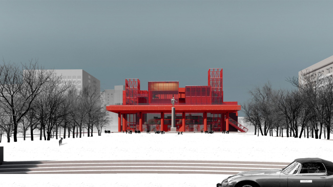 Concept for the reconstruction of the D.A. Khvorostovsky Krasnoyarsk State Opera and Ballet Theater