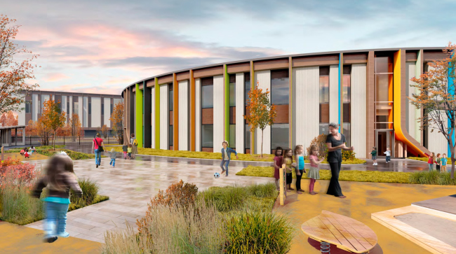 The kindergarten in Gubkinsky The kindergarten in Gubkinsky