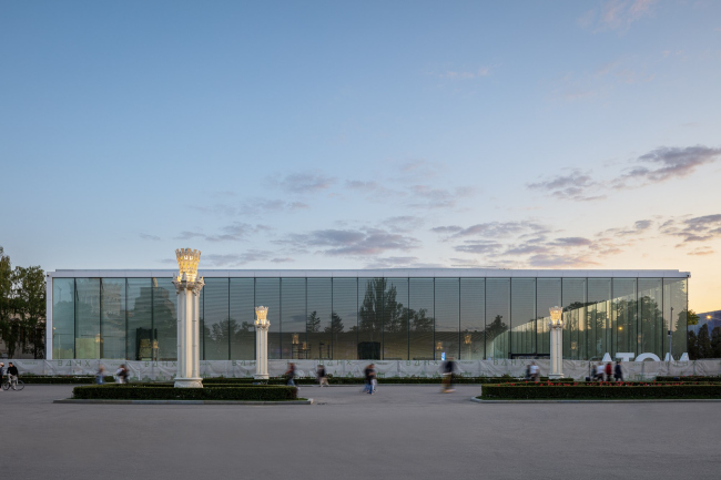 The ATOM pavilion at VDNKh