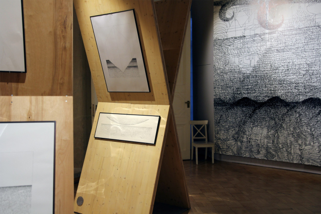 The exhibition of Totan Kuzembaev′s works Event Horizons, 2023, Museum of Architecture