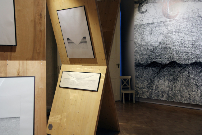 The exhibition of Totan Kuzembaev′s works “Event Horizons”, 2023, Museum of Architecture