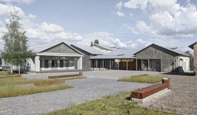 Renovation of public buildings in Ferapontovo