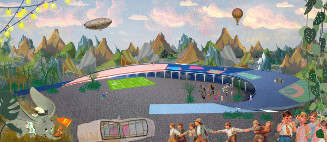 Camp Fest campus.