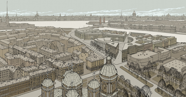 Europe Waterfront. The winning project of the architectural and town-planning competition 2009