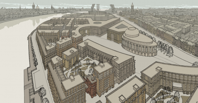 Europe Waterfront. The winning project of the architectural and town-planning competition 2009