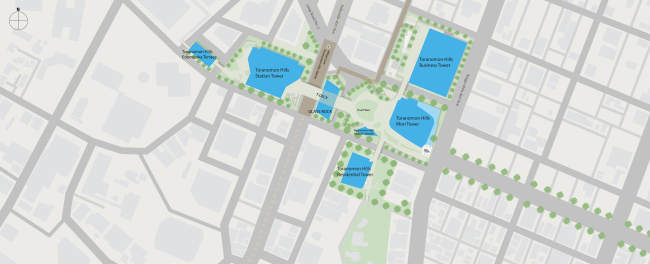 ������������ ����. ����� Toranomon Hills Station Tower