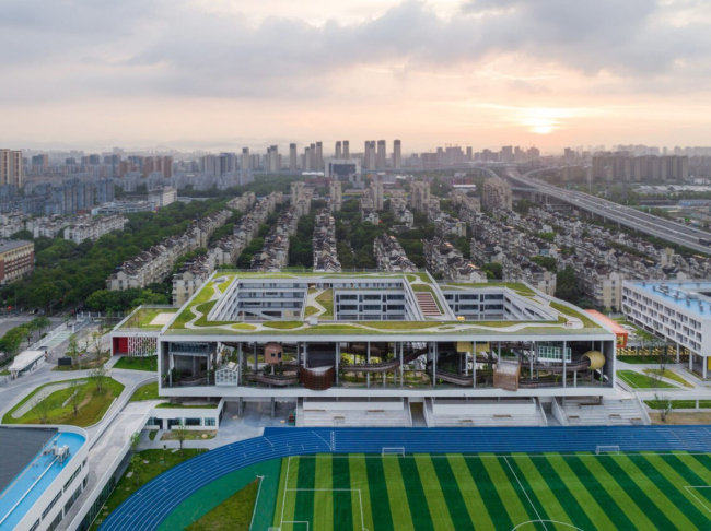 Huizhen High School, �����, �����. ���������� Zhejiang University of Technology Engineering Design Group