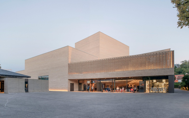 ����� ����� � ������. ����: PONT12 architectes. ��������� ����� � ��������