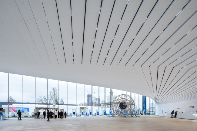 The ATOM pavilion at VDNKh