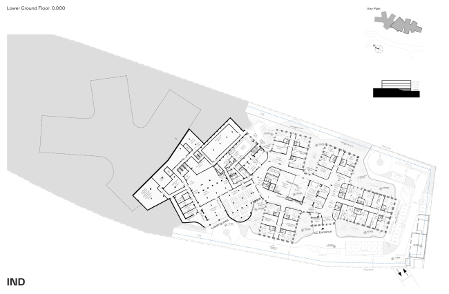 Plan of the � 1 floor. Gymnasium Dubai
