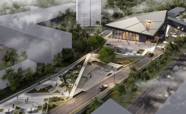 Reconstruction of the regional youth center Polyot in Oryol