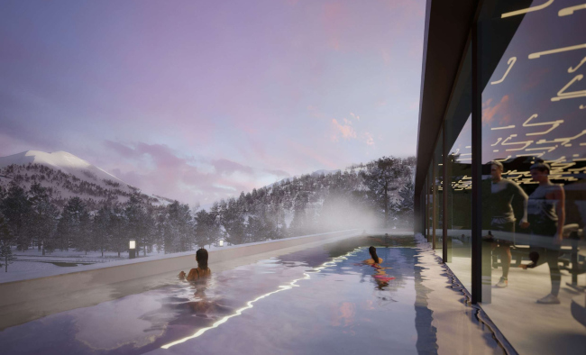 Hotel with 290 rooms and a spa complex, Novotel Arkhyz