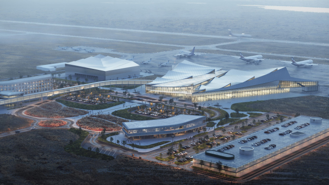 Omsk-Fedorovka Airport. Competition bid by IND