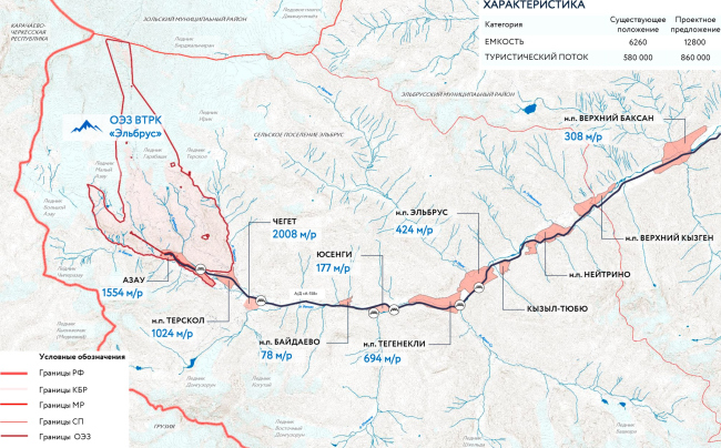 Туристический кластер Северо-Кавказского Федерального округа. ВТРК Эльбрус. Ёмкость средств размещения Туристический кластер Северо-Кавказского Федерального округа. ВТРК Эльбрус. Ёмкость средств размещения