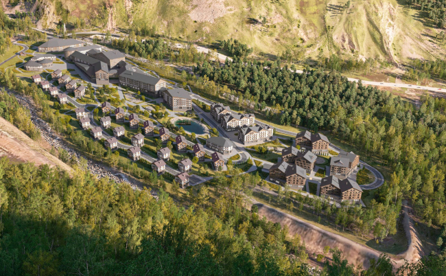 Туристический кластер Северо-Кавказского Федерального округа. ВТРК Эльбрус. Архитектурная концепция Южного сектора Туристический кластер Северо-Кавказского Федерального округа. ВТРК Эльбрус. Архитектурная концепция Южного сектора