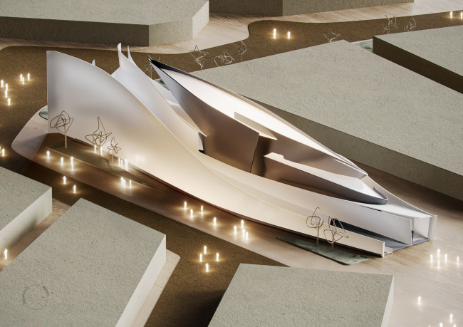 The concept “Russian pavilion at EXPO 2025”.