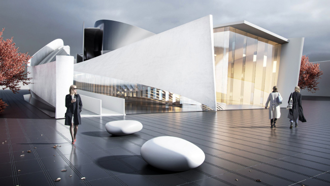 The concept Russian pavilion at EXPO 2025.