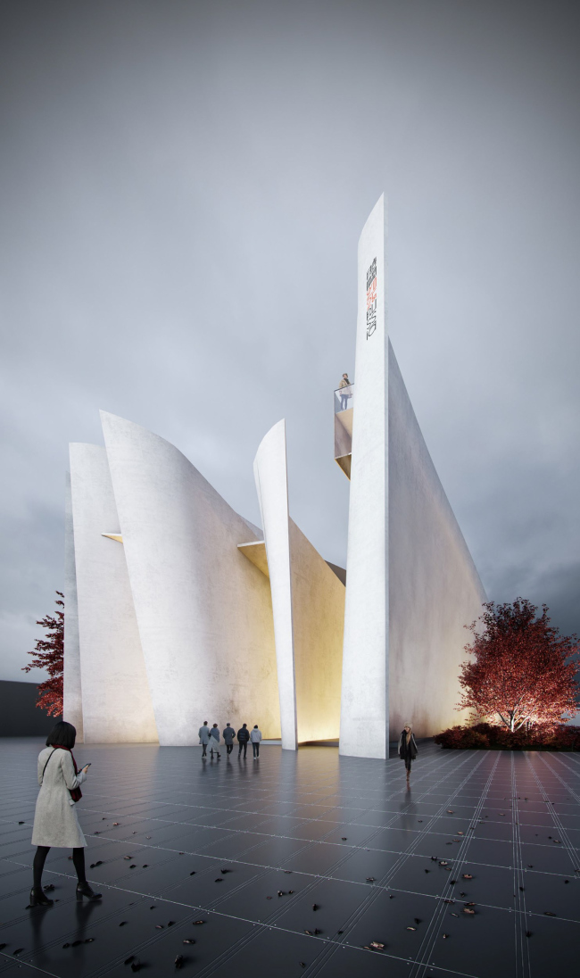 The concept Russian pavilion at EXPO 2025.