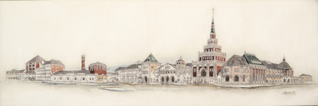 Казанский вокзал в Москве. Архитектор Алексей Щусев, 1913 – 1949