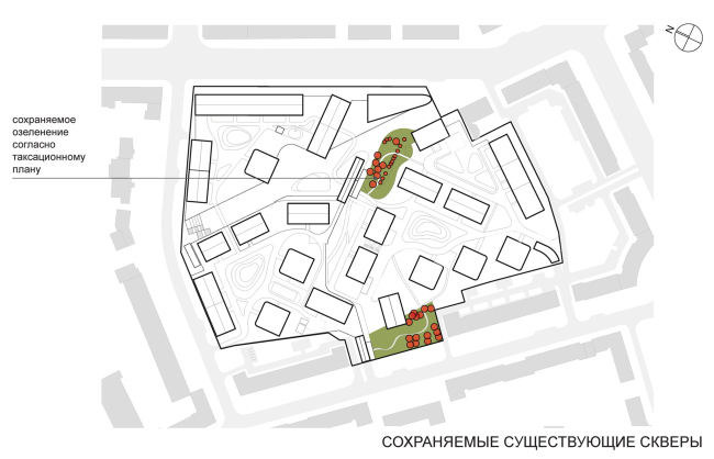 The Depo housing complex in Minsk, architectural concept, 2019