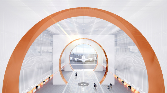 Omsk-Fedorovka Airport. Innovative portal. Competition project. Semifinal