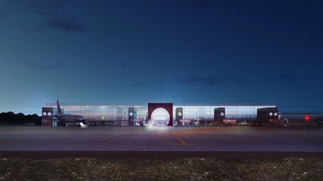 Omsk-Fedorovka Airport. Innovative portal. Competition project. Semifinal