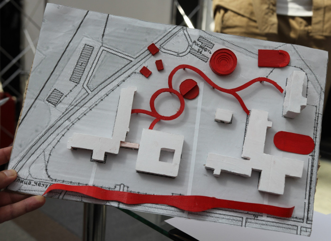 The hackathon organized by Genplan Institute of Moscow and MosComArchitectura at ArchMoscow 2024