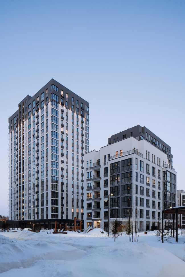 Grand Quarter residential complex in Tyumen