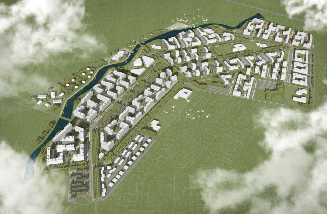 Development concept for the “Mahachon Valley” area in Kazan