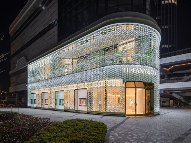 ����� �������� Tiffany & Co. � �������� ������ Taikoo Li Qiantan