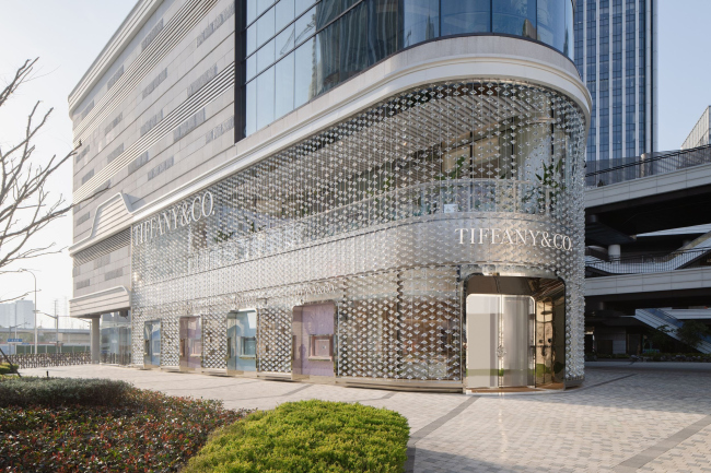 ����� �������� Tiffany & Co. � �������� ������ Taikoo Li Qiantan