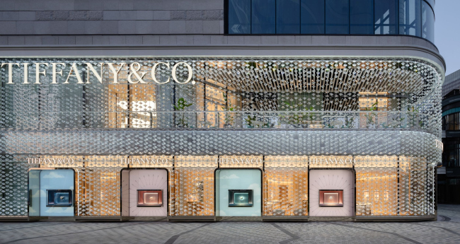 ����� �������� Tiffany & Co. � �������� ������ Taikoo Li Qiantan