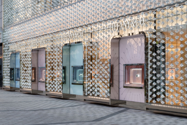 ����� �������� Tiffany & Co. � �������� ������ Taikoo Li Qiantan