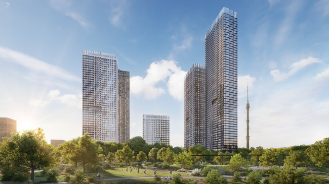 Upside Towers. ����������� ������� KAMEN ARCHITECTS � ������