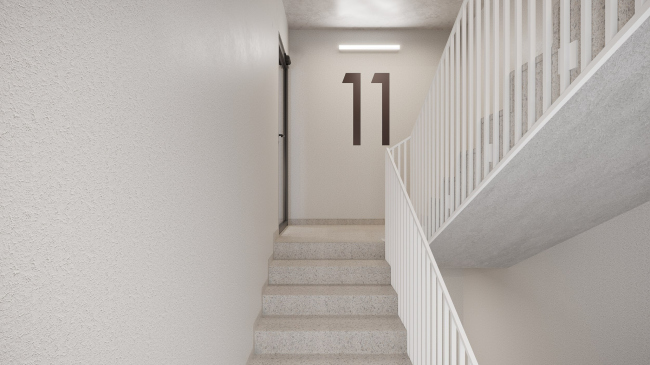 Лобби ЖК «Дом на Зорге» Лобби ЖК «Дом на Зорге»