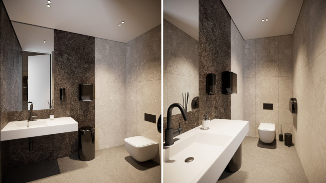 Лобби ЖК «Дом на Зорге» Лобби ЖК «Дом на Зорге»