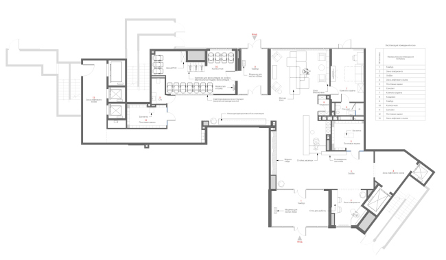 Лобби ЖК «Дом на Зорге» Лобби ЖК «Дом на Зорге»