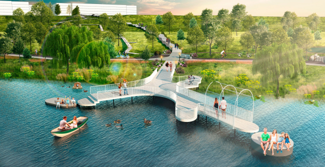 От истоков к современности – возрождение староречья Апаиш. Пирс с зонами отдыха От истоков к современности – возрождение староречья Апаиш. Пирс с зонами отдыха