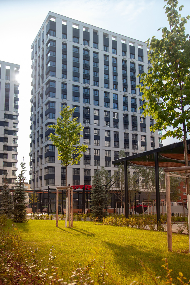 ЖК Квартал Kontinent. Общий вид двора ЖК Квартал Kontinent. Общий вид двора