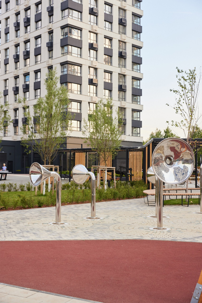 ЖК Квартал Kontinent. Арт-объект голоса континентов ЖК Квартал Kontinent. Арт-объект голоса континентов