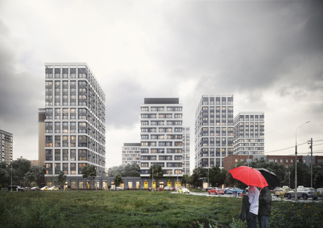 ЖК Квартал Kontinent. Общий вид c ул. Мира ЖК Квартал Kontinent. Общий вид c ул. Мира