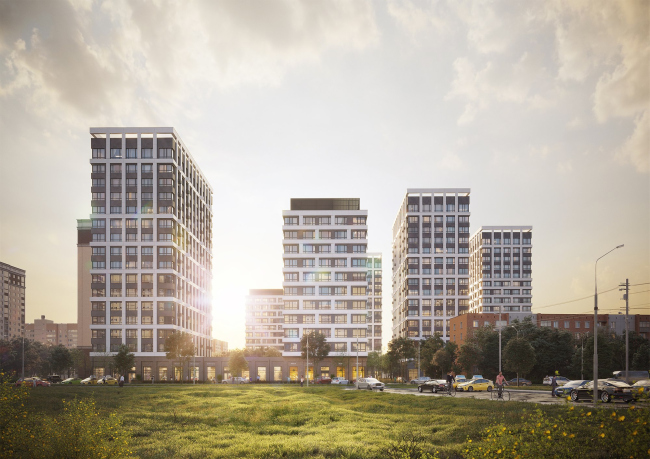 ЖК Квартал Kontinent. Общий вид c ул. Мира ЖК Квартал Kontinent. Общий вид c ул. Мира