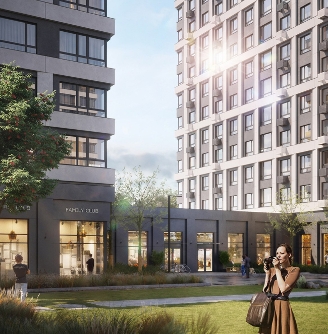 ЖК Квартал Kontinent. Встроенные помещения ЖК Квартал Kontinent. Встроенные помещения