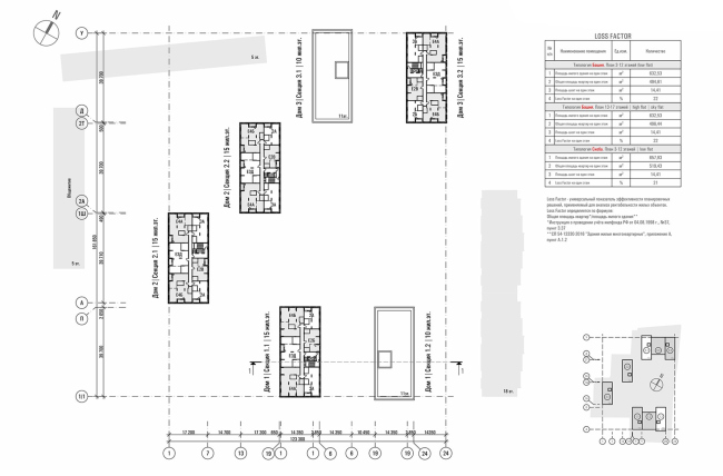 ЖК Квартал Kontinent. План 13-17 этажа ЖК Квартал Kontinent. План 13-17 этажа