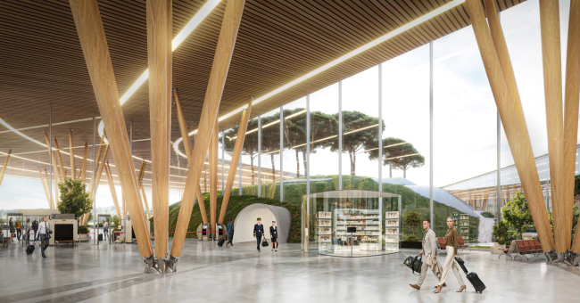 New passenger terminal of the Caucasus airport