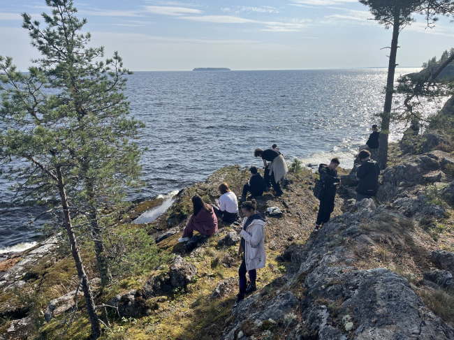 Expedition to Kilpola Island as part of the �Open City� festival, 2024