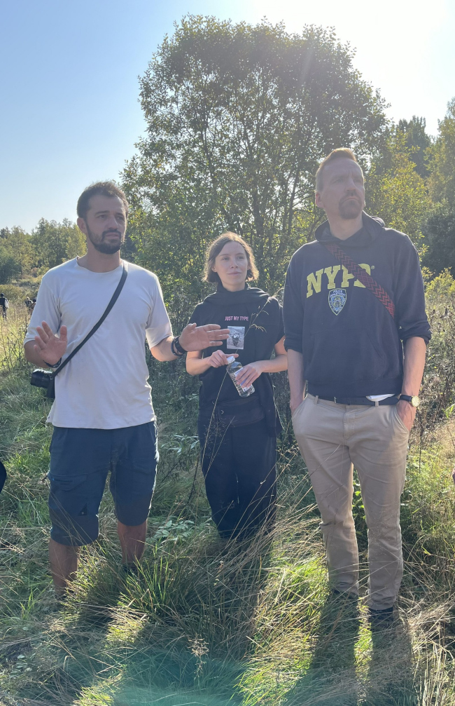 Grigorios Gavalidis, Victoria Gavalidi, Evgeny Levin. Expedition to Kilpola Island as part of the �Open City� festival, 2024