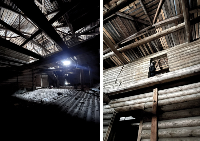 Концепция реставрации и приспособления ОКН Муниципального значения «Усадьба С.В. Катюшина вт.пол XIX в. «Лабаз» под общественное пространство арт-резиденции. Фото интерьера Лабаза до проекта реставрации Концепция реставрации и приспособления ОКН Муниципального значения «Усадьба С.В. Катюшина вт.пол XIX в. «Лабаз» под общественное пространство арт-резиденции. Фото интерьера Лабаза до проекта реставрации